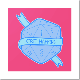 Crit Happens Posters and Art